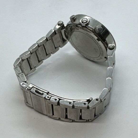 Michael Kors MK5353 Womens Silver Stainless Steel Analog Dial Wrist Watch JNA406 main image 6